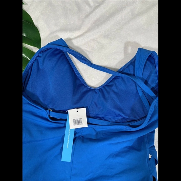 NWD Bleu by Rod Beattie Basket Weave One-Piece 6 - Picture 9 of 12